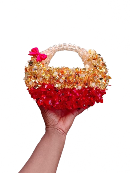 Sequence beaded bag