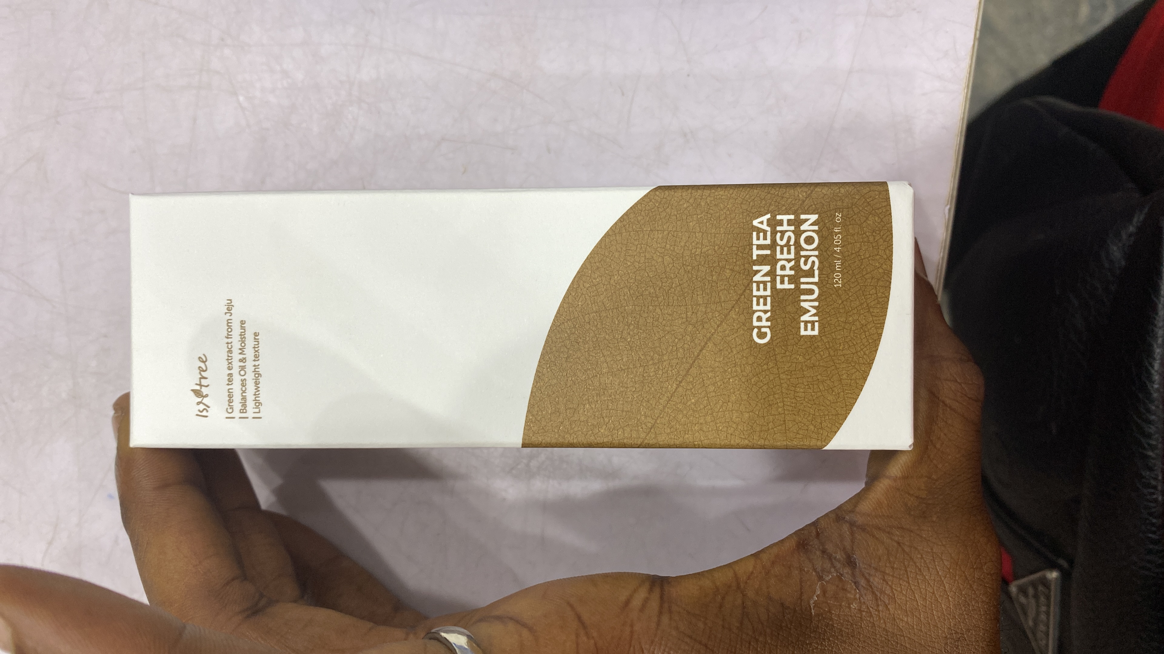 Green tea fresh emulsion 